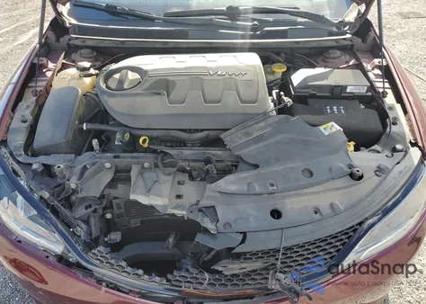 2015 Chrysler 200 S from USA, damaged, VIN 1C3CCCDG2FN530581